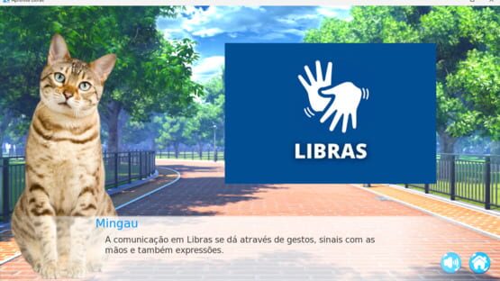 Screenshot Aprenda Libras
