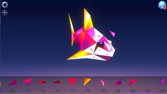Screenshot LowPoly 3D Art Paint by Number