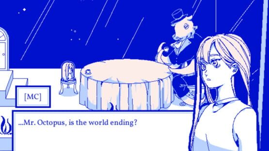 Screenshot Drowning in a Sea of Blue