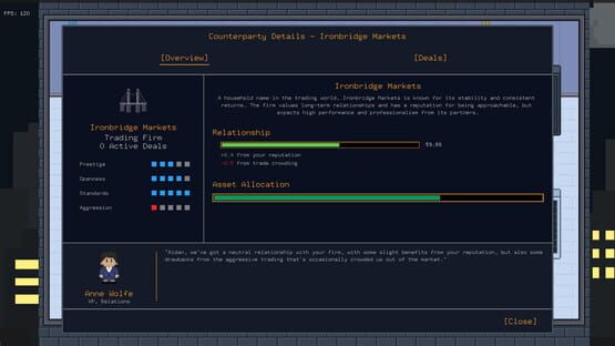Screenshot Market Hours