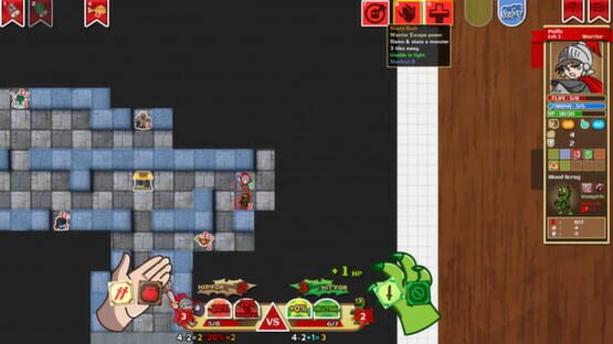 Screenshot Paper Dungeons