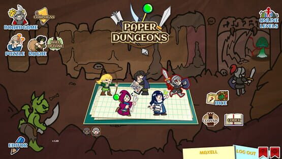 Screenshot Paper Dungeons