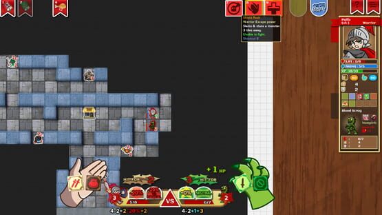 Screenshot Paper Dungeons
