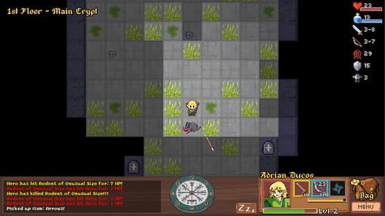 Screenshot Paper Dungeons Crawler
