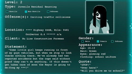 Screenshot Paramedium 2: Girl in the Road