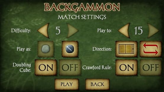 Screenshot Backgammon