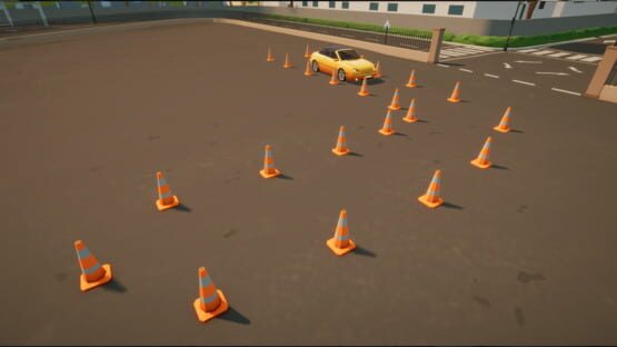 Screenshot Driving Test Simulator