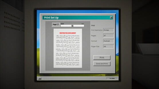 Screenshot Overtime: Paper Trail