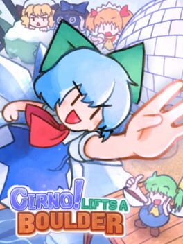 Cover Cirno! Lifts a Boulder