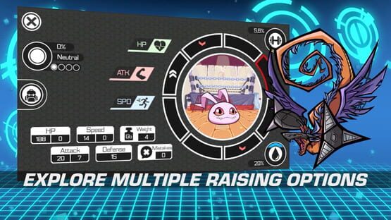 Screenshot Digital Monster: Net Driver