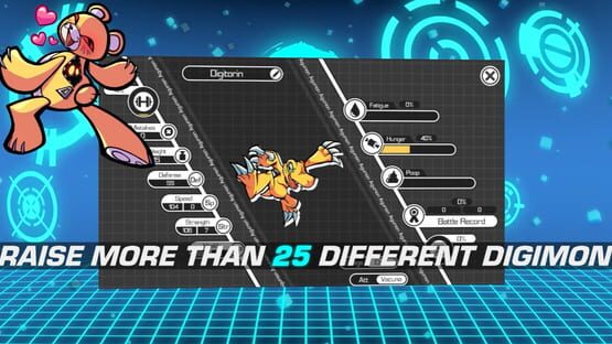 Screenshot Digital Monster: Net Driver