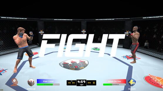 Screenshot MMA Team Manager