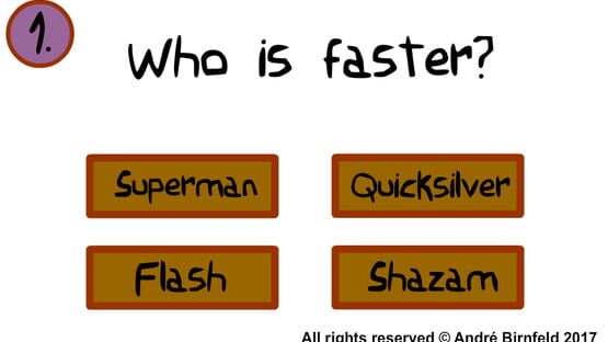 Screenshot Genius Quiz Heroes