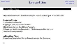 Cover Lists and Lists