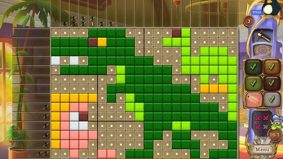 Screenshot Fantasy Mosaics 35: Day at the Museum