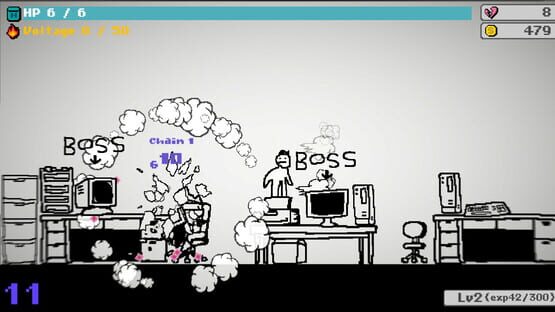 Screenshot Stress explosion