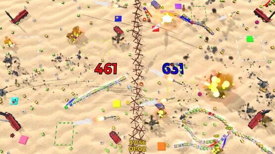 Screenshot Hotseat Wagons 2