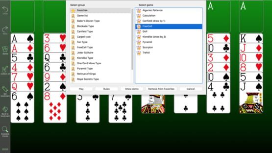 Screenshot 250+ Solitaires