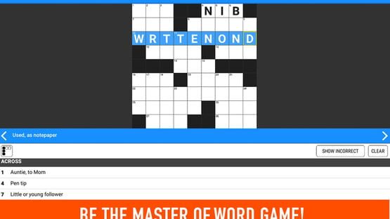 Screenshot Word Puzzle Game