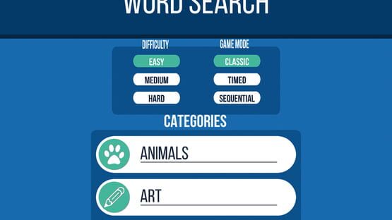 Screenshot Word Search Game