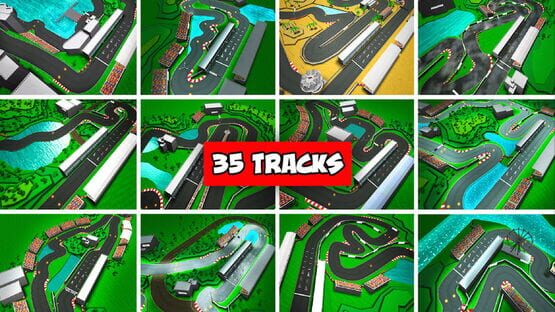 Screenshot MiniDrivers: The game of mini racing cars