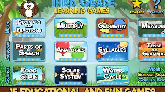 Screenshot Third Grade Learning Games