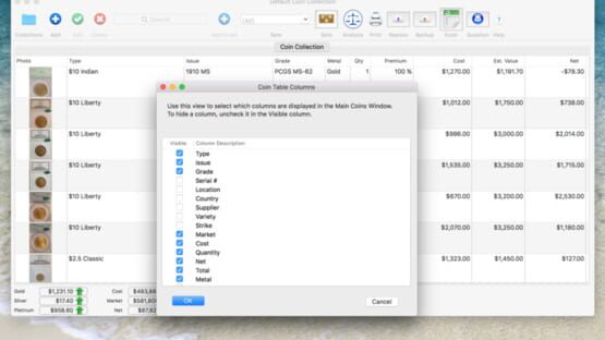 Screenshot US Coin