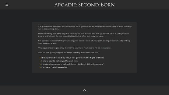Screenshot Arcadie: Second-Born
