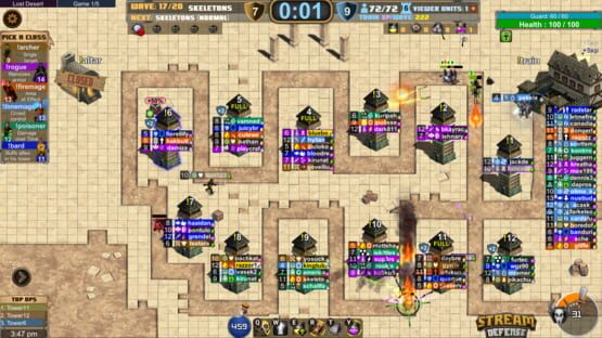 Screenshot Stream Defense