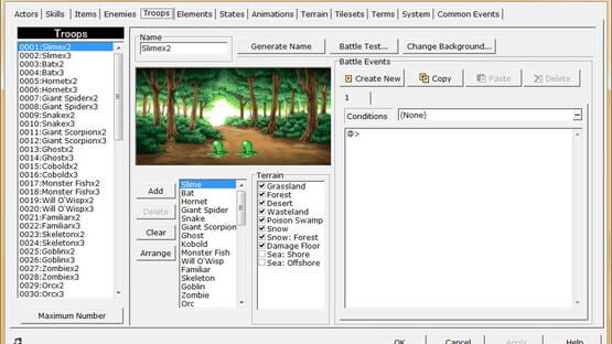 Screenshot RPG Maker 2000
