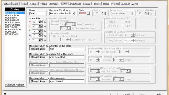 Screenshot RPG Maker 2000
