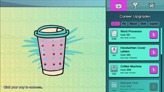 Screenshot Vibe Clicker