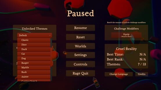 Screenshot A Pinball Game That Makes You Mad