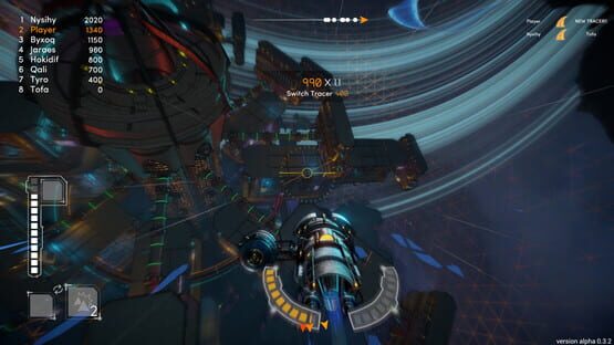 Screenshot Light Trail Rush