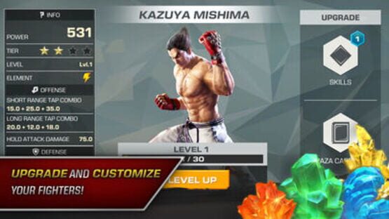 Screenshot Tekken Mobile