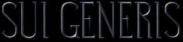 Cover Sui Generis