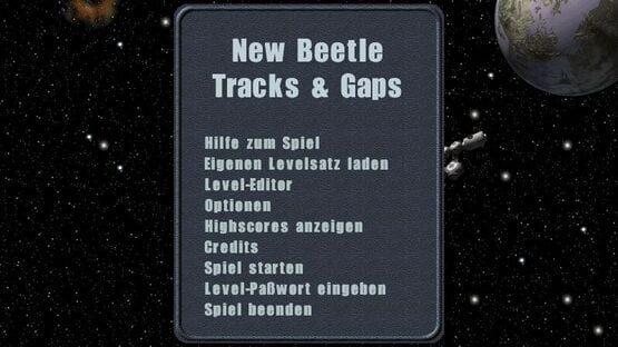 Screenshot New Beetle Tracks and Gaps