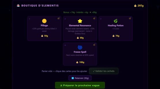 Screenshot Elementis TD