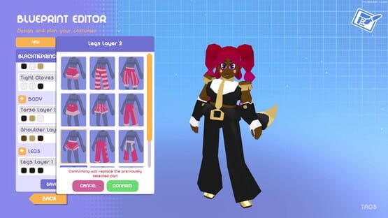 Screenshot Cosplay Club