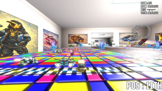Screenshot Roomrush Racer