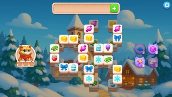 Screenshot Catjong 2: Pawprints in the Snow