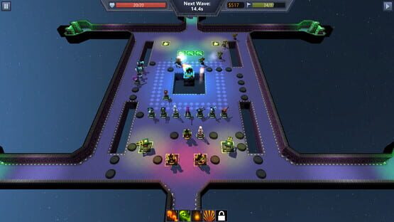 Screenshot Cyborg Tower Defense