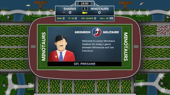 Screenshot Gridiron Solitaire