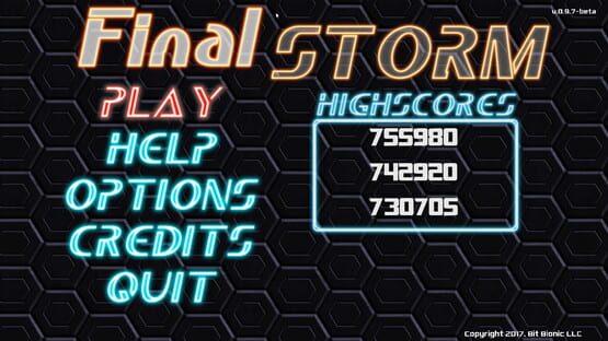Screenshot Final Storm
