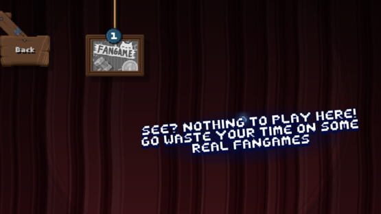 Screenshot There Is No Fangame