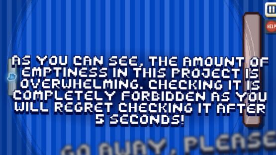Screenshot There Is No Fangame