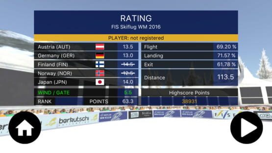 Screenshot Kulm Skiflug WM 2016