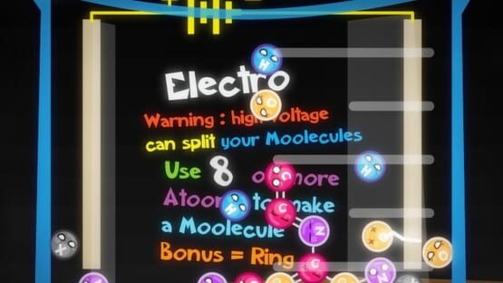 Screenshot Atooms to Moolecules