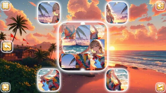 Screenshot Lovely Anime Puzzle: Summer