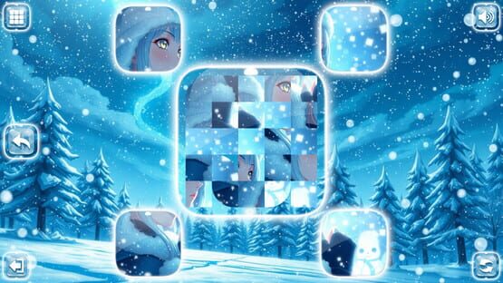 Screenshot Lovely Anime Puzzle: Winter